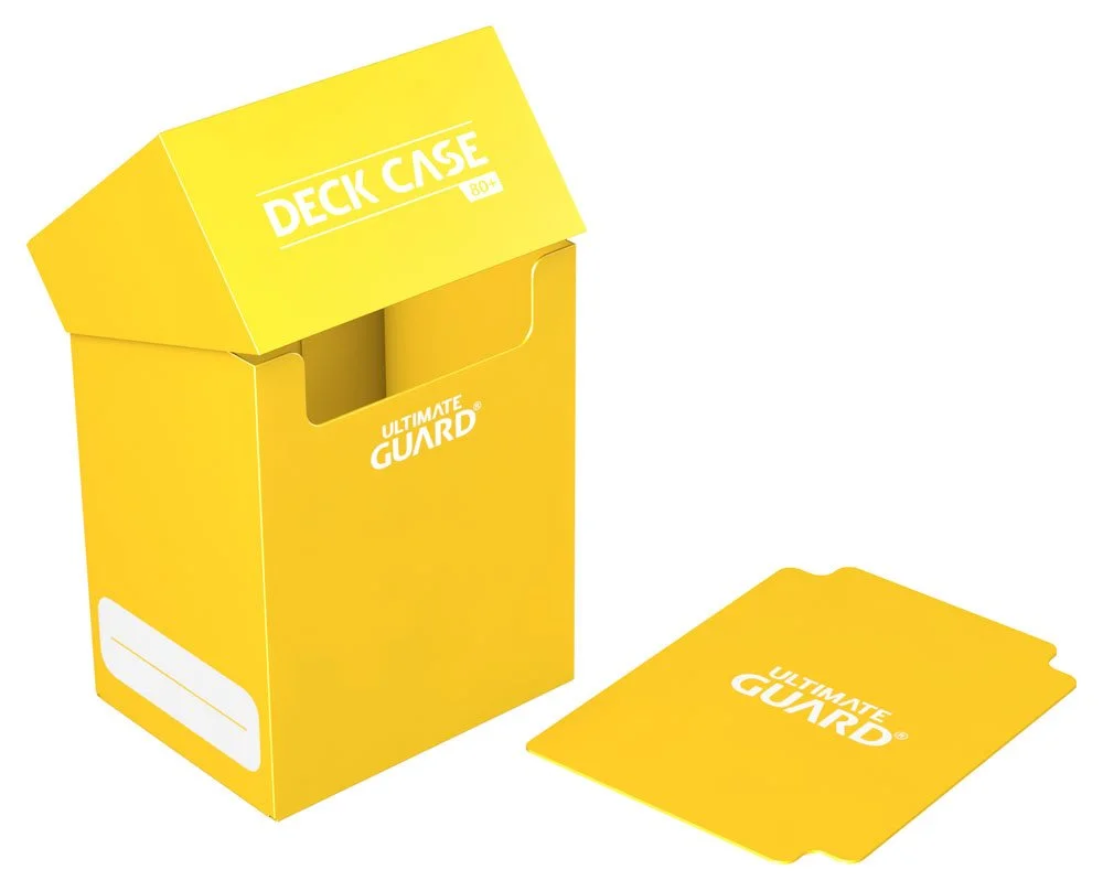 Ultimate Guard Deck Case 80+ (74 x 59 x 96 mm)  - Yellow